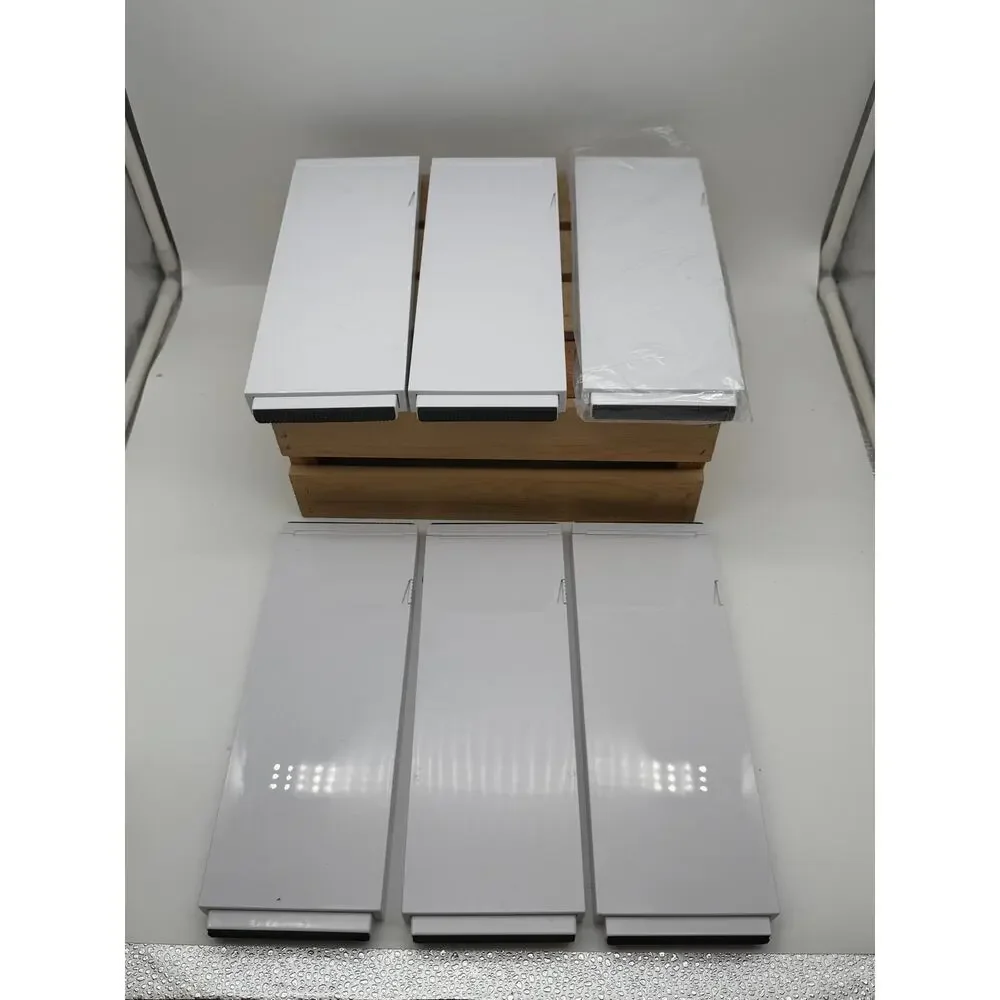 Lifewit Adjustable Plastic Drawer Dividers –White Expandable Organizer Set (6Pk)